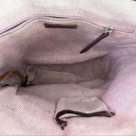 VINTAGE Dooney & Bourke Signature Logo Bucket Bag - Picture 7 of 7